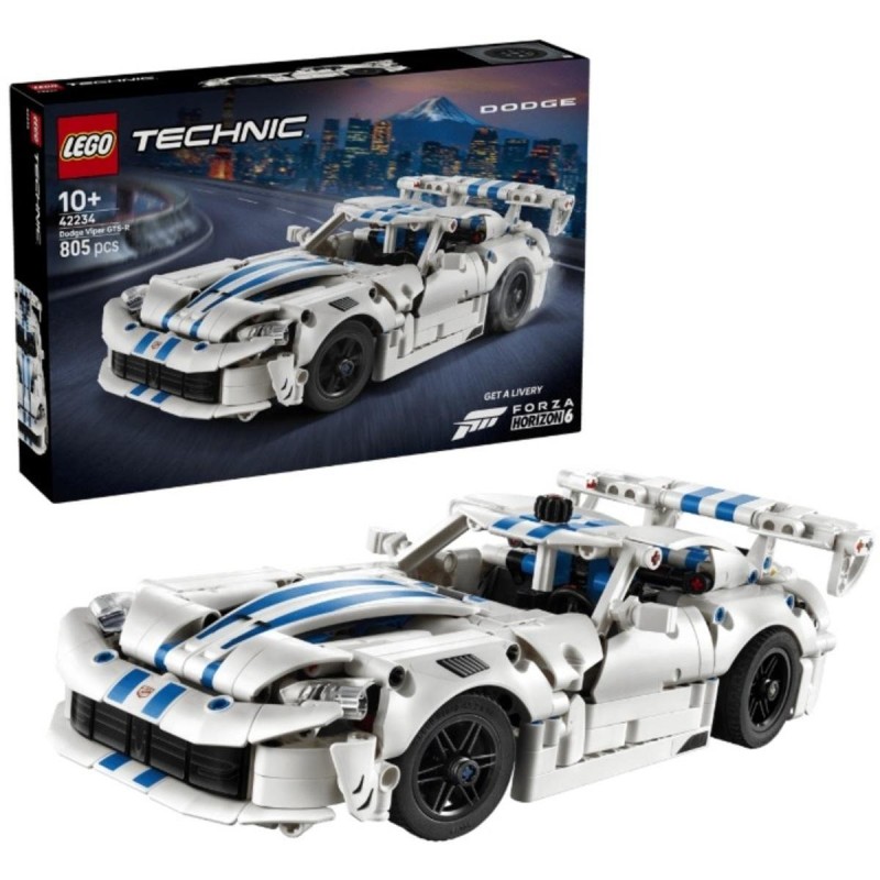LEGO-42234 Deportivo Dodge Viper GTS-R