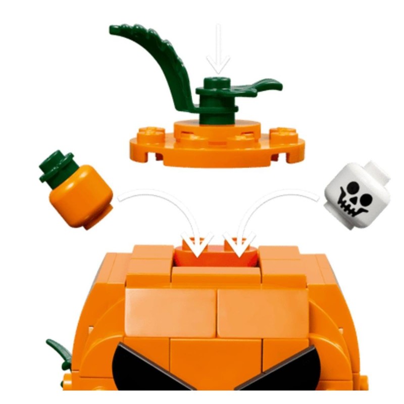 LEGO-40822 Camioneta Calabaza