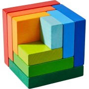 Juego de composición en 3D Cubo de color