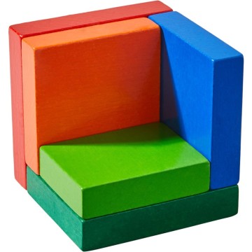 Juego de composición en 3D Cubo de color