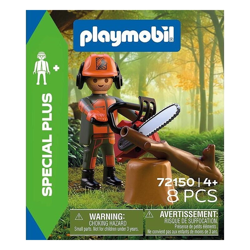 SPECIAL PLUS TRABAJADOR FORESTAL CON MOTOSIERRA