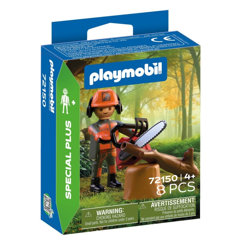 SPECIAL PLUS TRABAJADOR FORESTAL CON MOTOSIERRA