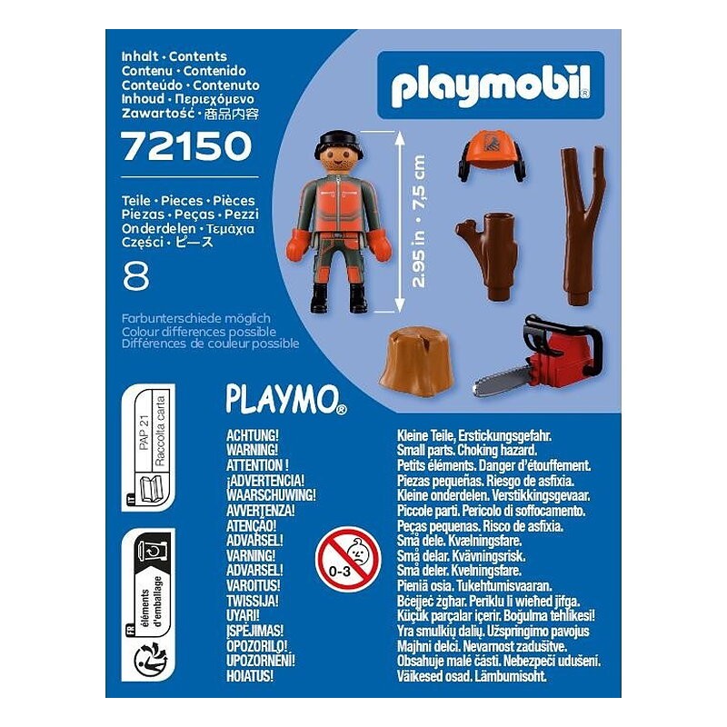 SPECIAL PLUS TRABAJADOR FORESTAL CON MOTOSIERRA