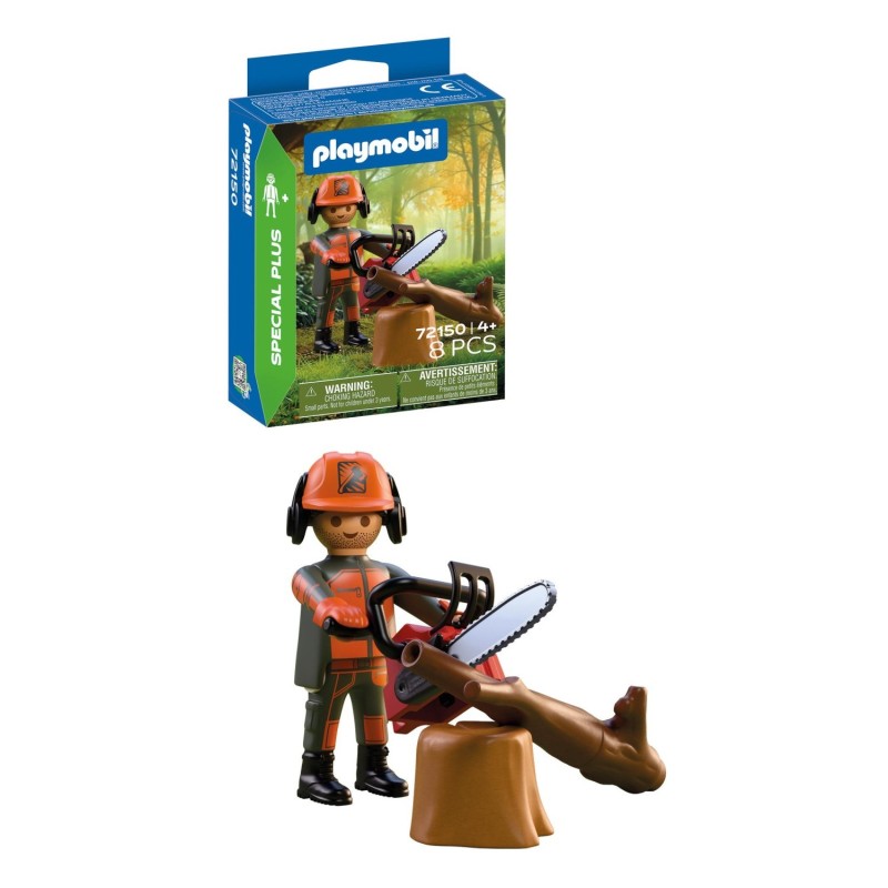 SPECIAL PLUS TRABAJADOR FORESTAL CON MOTOSIERRA
