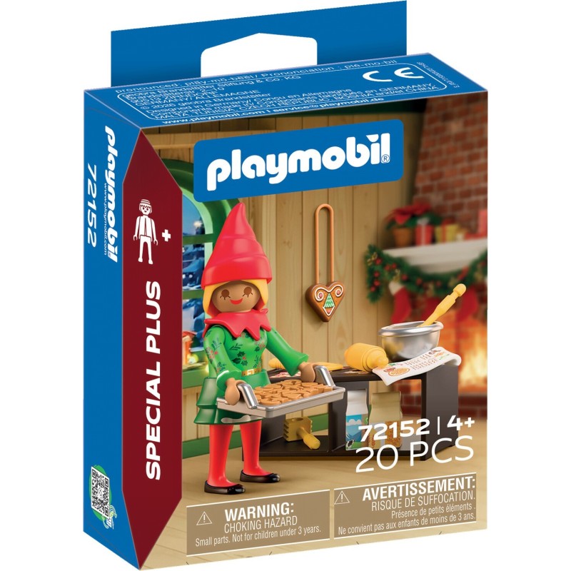 SPECIAL PLUS ELFO NAVIDEÑO CON GALLETITAS