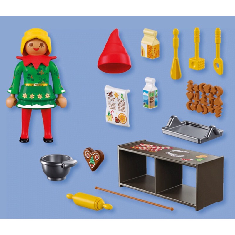 SPECIAL PLUS ELFO NAVIDEÑO CON GALLETITAS