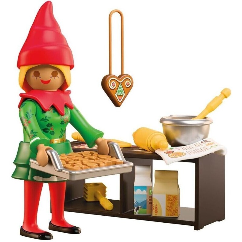 SPECIAL PLUS ELFO NAVIDEÑO CON GALLETITAS