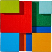 Juego de composición en 3D Cubo de color