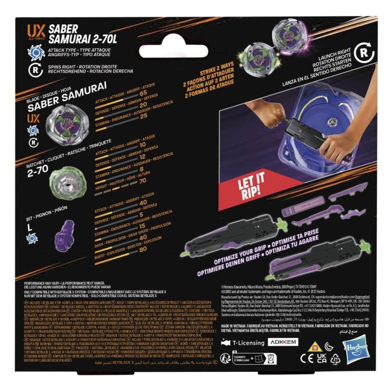 BEYBLADE LANZADOR PREMIUM VICTORY GRIP