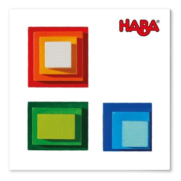 Juego de composición en 3D Cubo de color