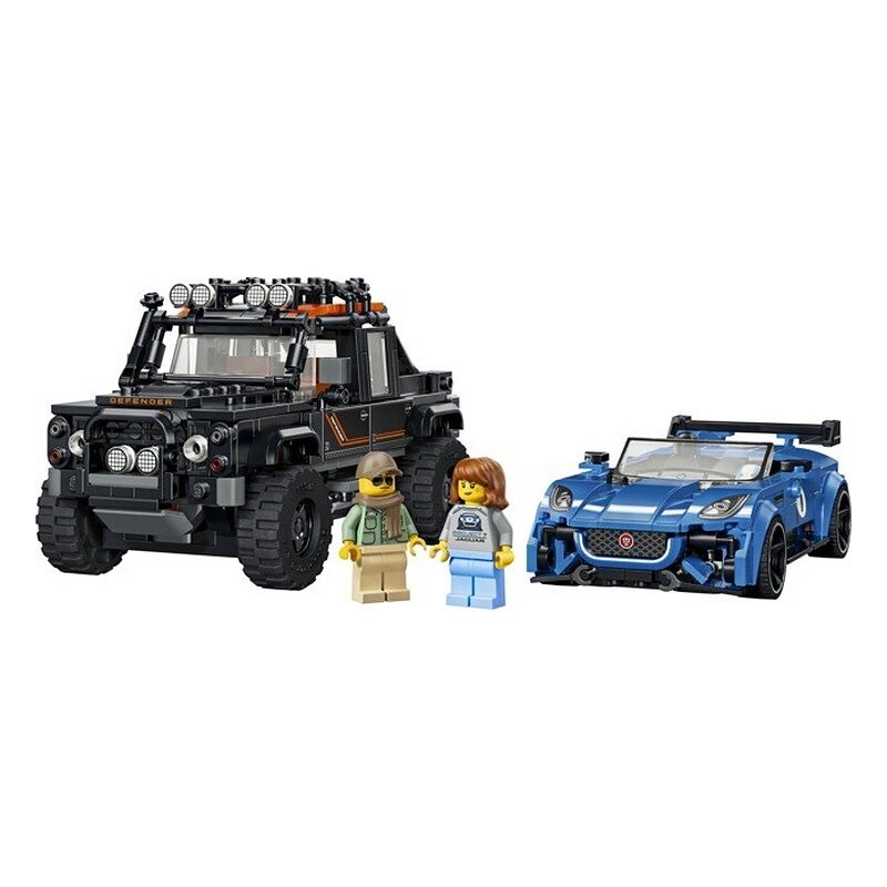 LEGO SPEED CHAMPIONS - JAGUAR PROJECT 7 Y LAND ROVER DEFENDER