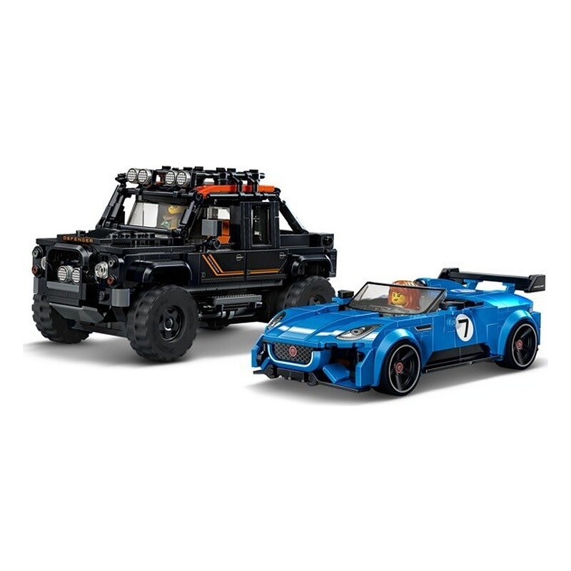 LEGO SPEED CHAMPIONS - JAGUAR PROJECT 7 Y LAND ROVER DEFENDER