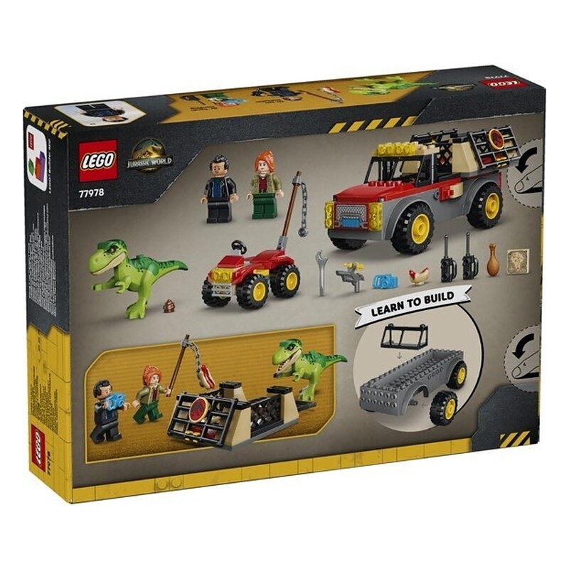LEGO JURASSIC WORLD - CAMION DE TRANSPORTE DEL T. REX JOVEN