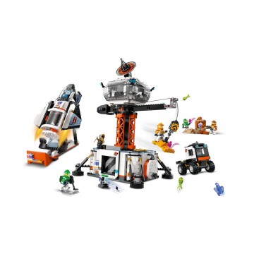 LEGO-60434 Base Espacial y Plataforma de Lanzamiento