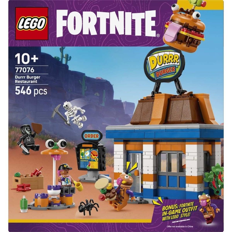 LEGO-77076 Restaurante Hamburrrguesa