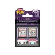 Funko Bitty POP! 2-Pack Santa Jack Skellington & Sally - Pesadilla antes de Navidad