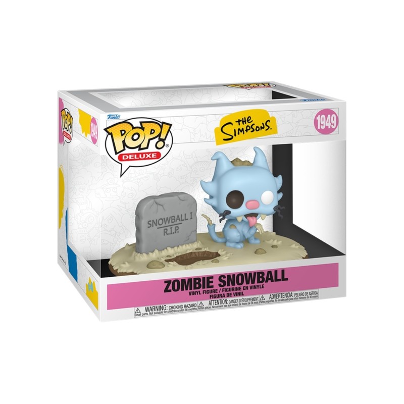 Funko POP! Deluxe Zombie Snowball - The Simpsons