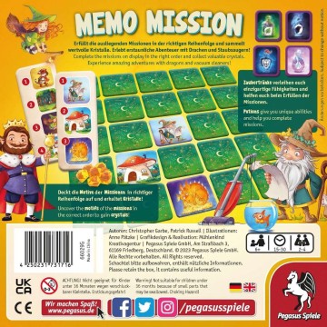 Memo Mission (Inglés)