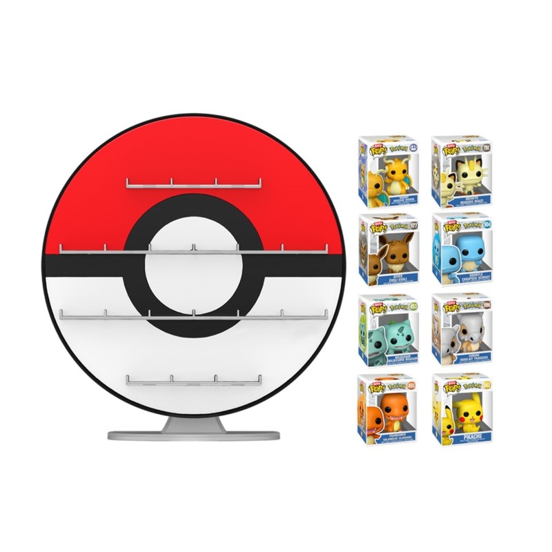 Funko Bitty POP! Display Poké Ball Display Shelf - Pokémon