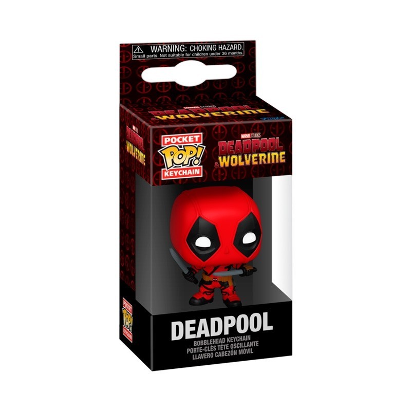 Funko Pop! Keychain Deadpool 3 S2