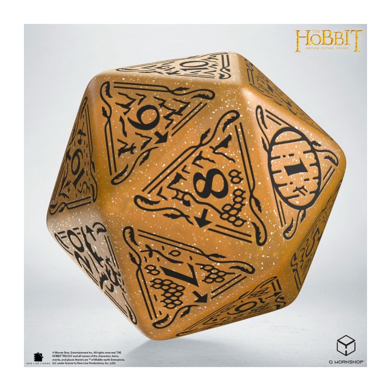 Dado Jumbo D20 Solaris - The Hobbit - Q Workshop