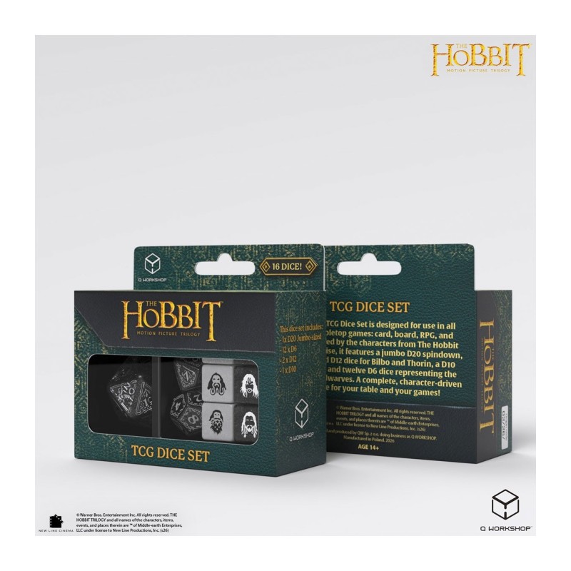 Set de Dados Umbral Hollow - The Hobbit - Q Workshop