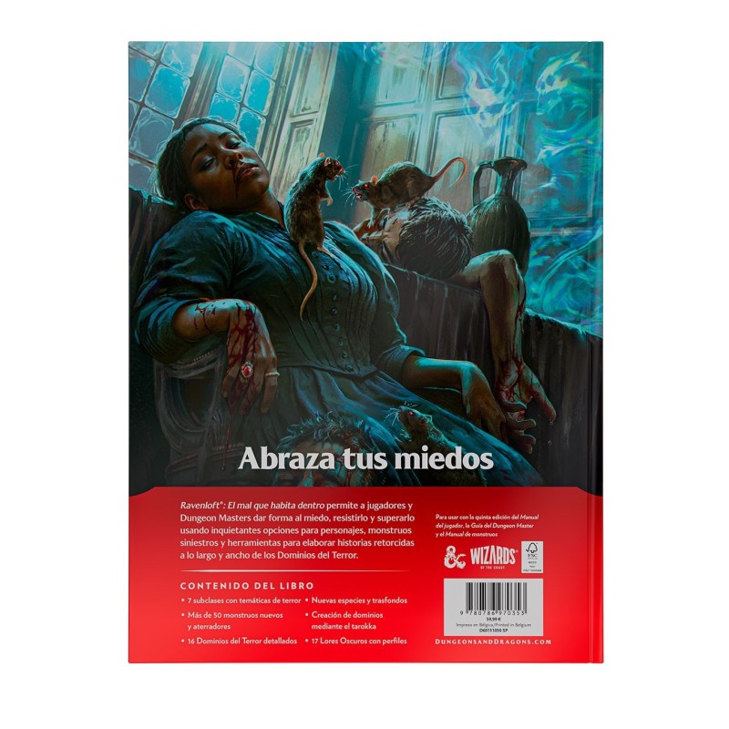 Ravenloft The Horrors Within Español - Dungeons & Dragons