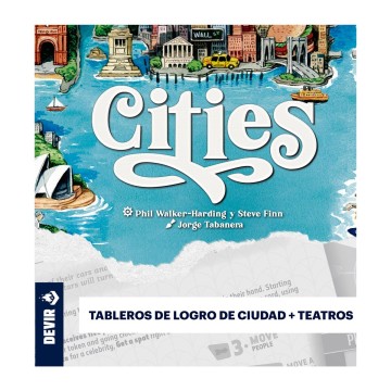 Cities: Expansion - Tableros de logros de ciudad + Teatros