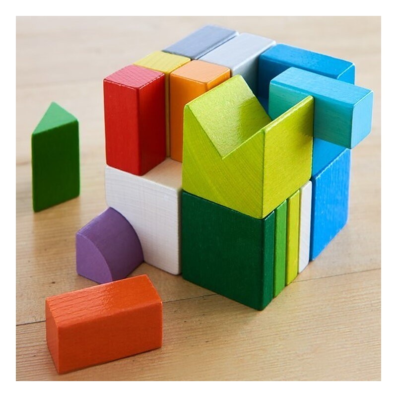 Juego De Composición En 3D Mix De Cubos