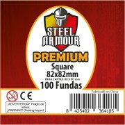 100 Fundas Cuadradas - Square Premium (82x82mm)