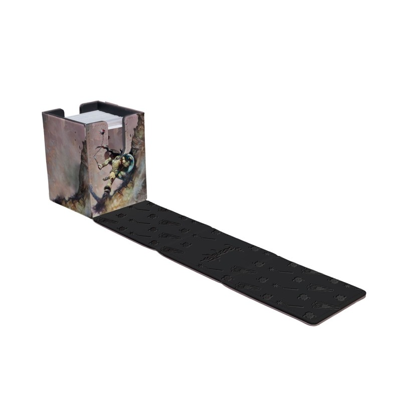 Caja de mazo Alcove Flip "Warrior with Ball and Chain" Frank Frazetta - Ultra Pro