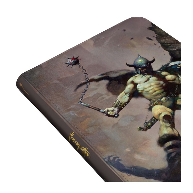 Carpeta 9 Bolsillos con cremallera Premium Pro-Binder "Warrior with Ball and Chain" Frank Frazetta - Ultra Pro