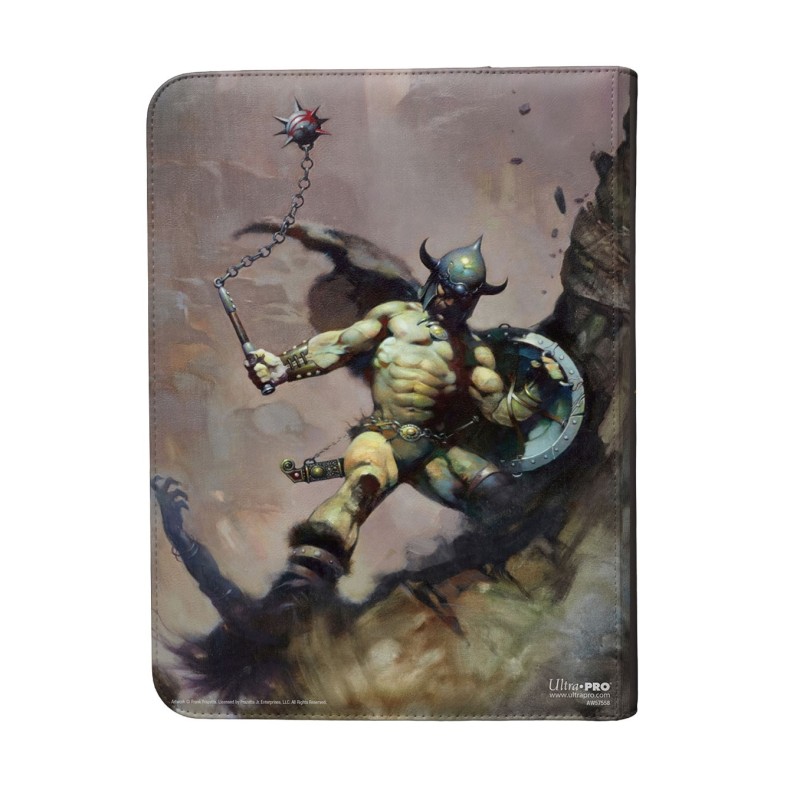Carpeta 9 Bolsillos con cremallera Premium Pro-Binder "Warrior with Ball and Chain" Frank Frazetta - Ultra Pro