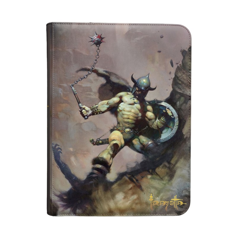 Carpeta 9 Bolsillos con cremallera Premium Pro-Binder "Warrior with Ball and Chain" Frank Frazetta - Ultra Pro