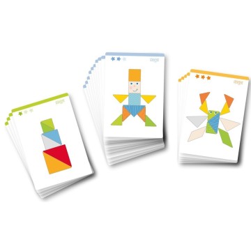 Juego de composición Mix de Tangram