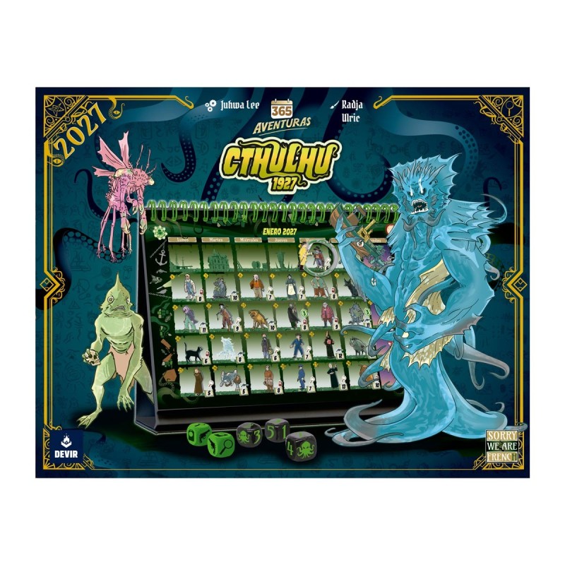 Calendario 365 Adventures Cthulhu - 2027