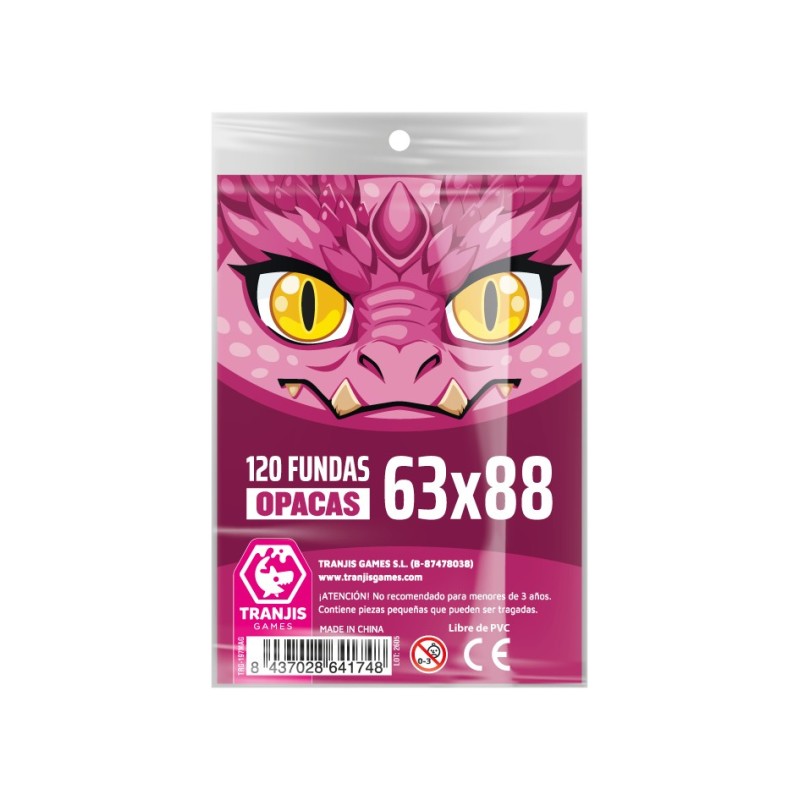 Fundas Dragón MAGENTA (63X88mm)