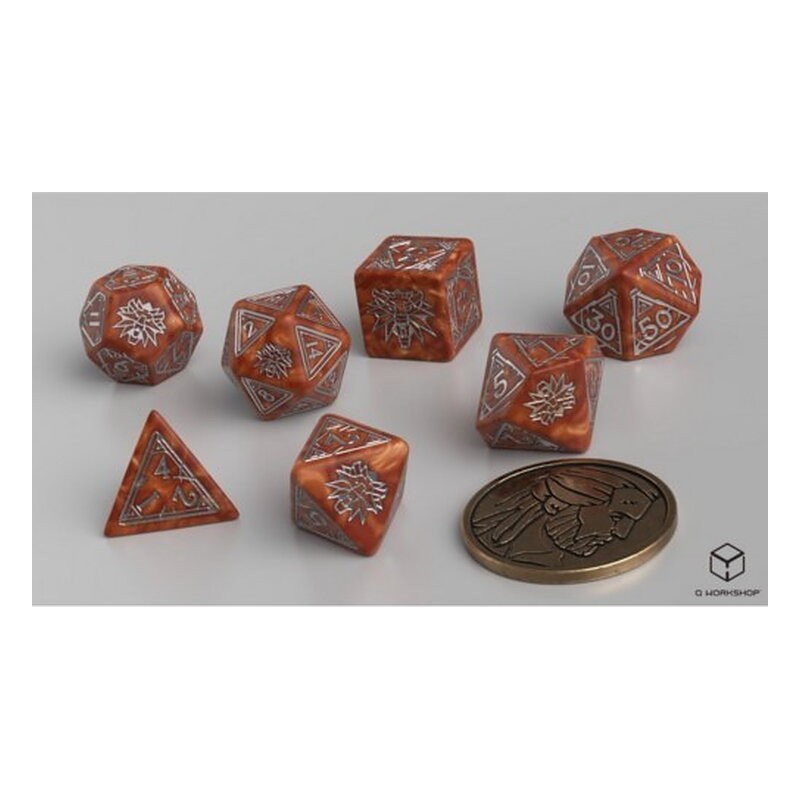 QW CAJA DADOS + MONEDA THE WITCHER MONSTER SLAY(7)