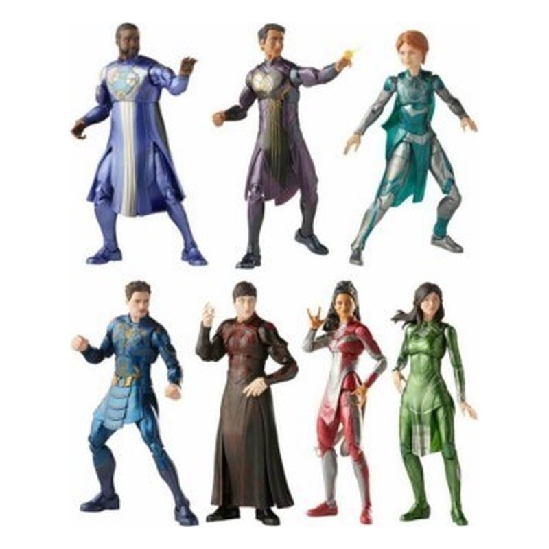 CAJA HASBRO FIGURAS MARVEL LEGENDS ETERNALS (8)