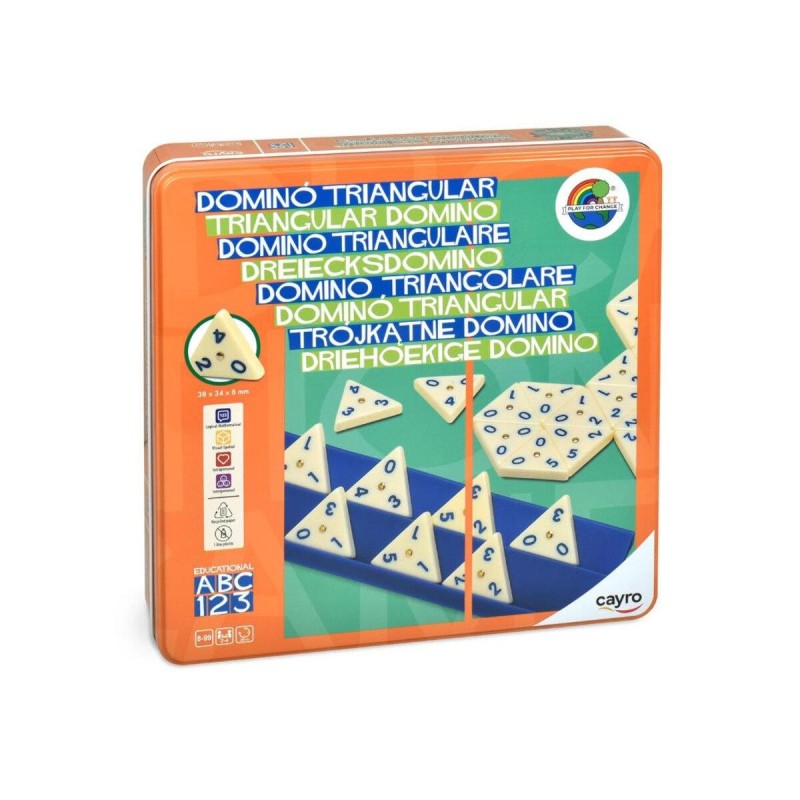 Dominó Triangular Metal Box