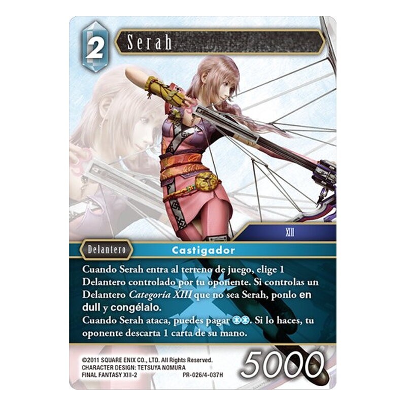 FINAL FANTASY TCG KIT TORNEO SERAH (25+25)