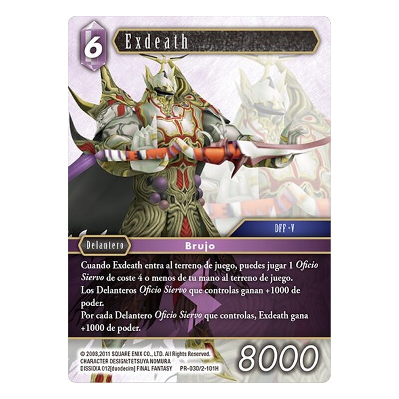 FINAL FANTASY TCG KIT TORNEO EXEDEATH (25+25)