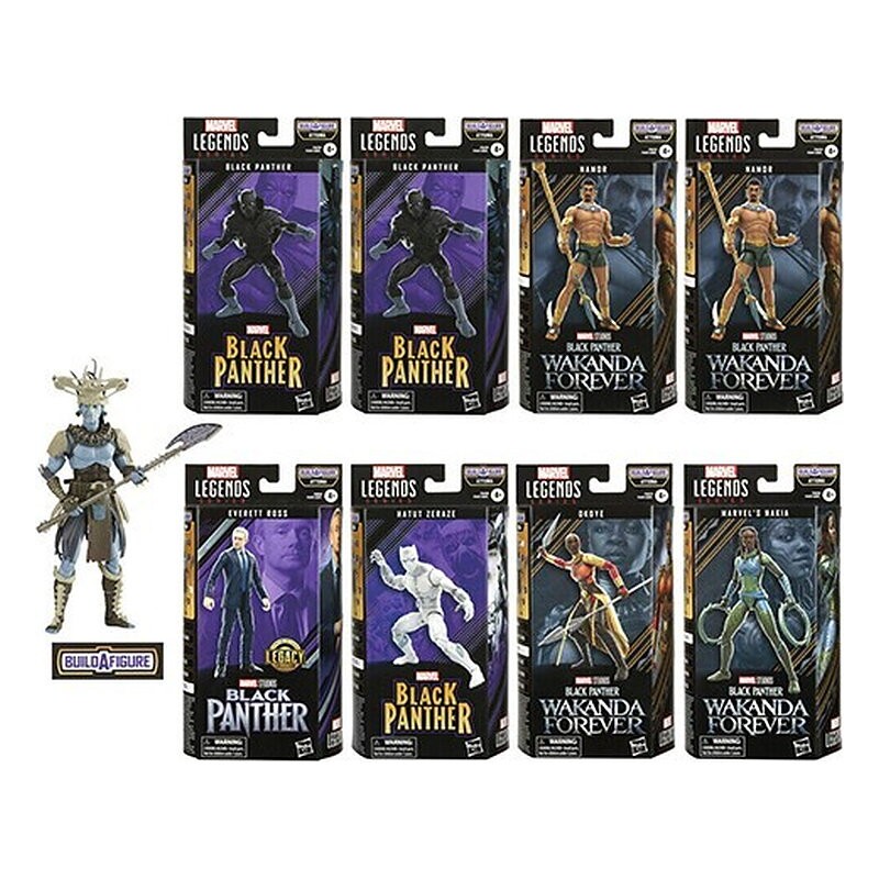 CAJA HASBRO MARVEL BLACK PANTHER (8)