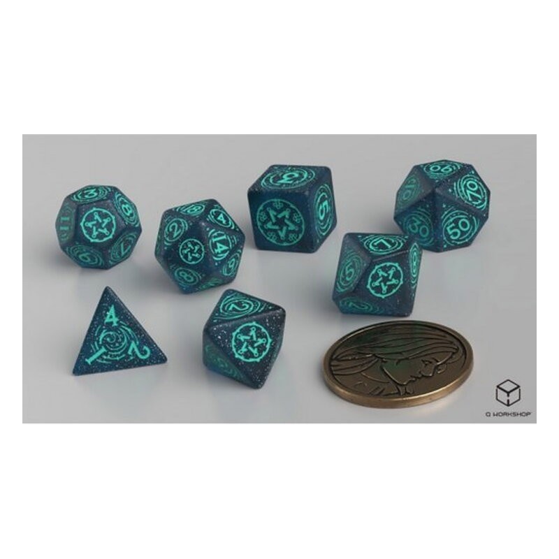 QW CAJA DADOS + MONEDA THE WITCHER SORCERER (7)