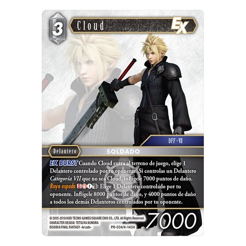 FINAL FANTASY TCG KIT TORNEO CLOUD (25+25)