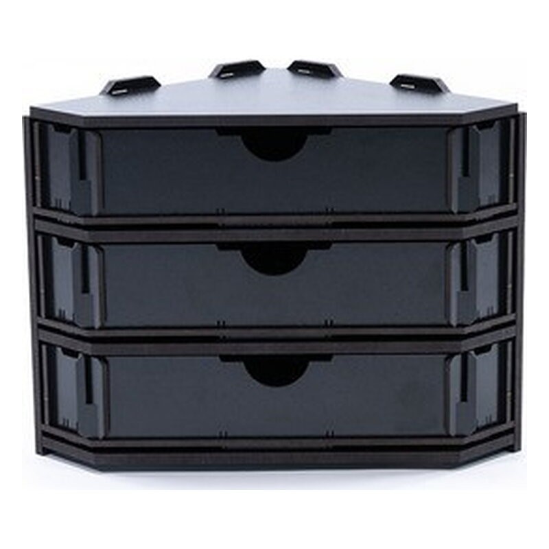 ACCESORIOS PINTURAS NEGRO END ELEMENT WITH DRAWER