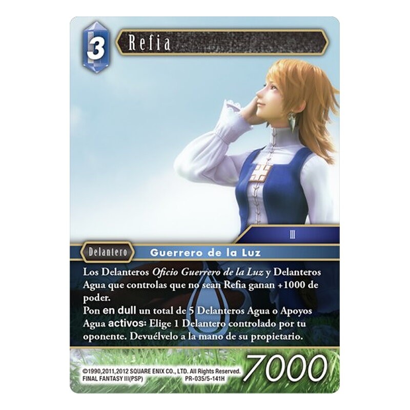 FINAL FANTASY TCG KIT TORNEO REFIA (25+25)