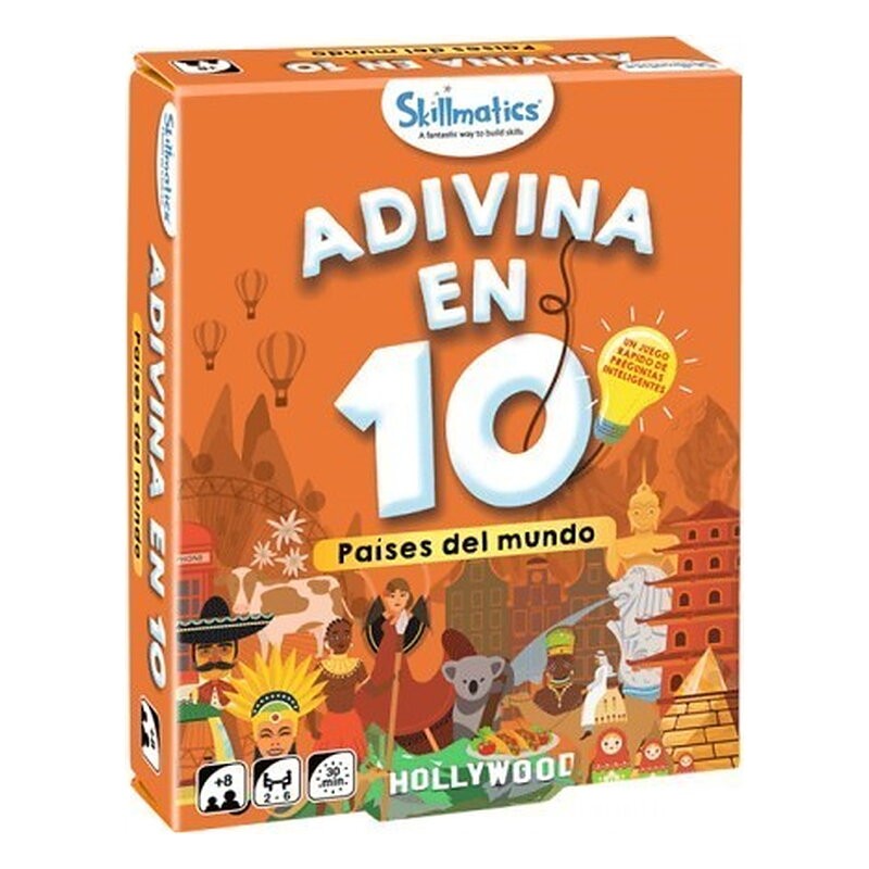 ADIVINA EN 10: PAISES DEL MUNDO