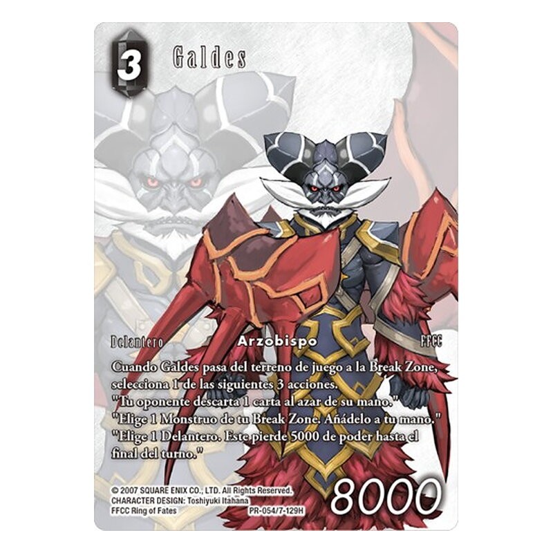 FINAL FANTASY TCG KIT TORNEO GALDES (25+25)