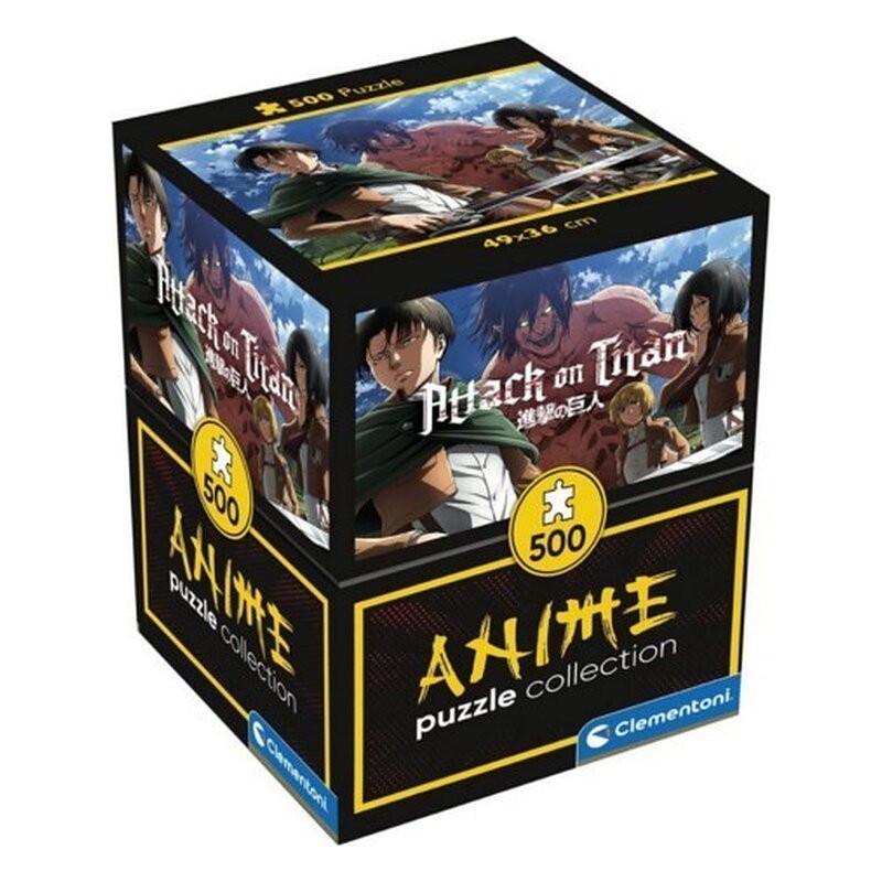 PUZLE CUBO 500 ATTACK ON TITANS GRUPO